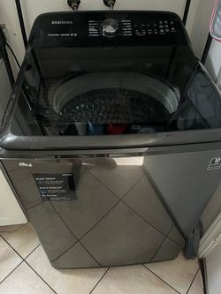 Washer, dryer and sofa bundle.