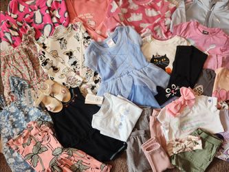 Baby girl clothes and shoes