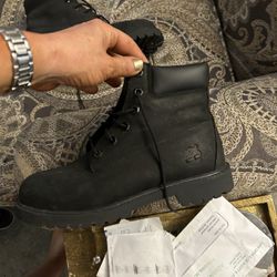 Black Suede Timberland Boots