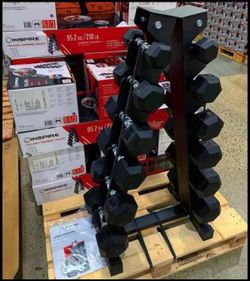 5-30Lb Dumbbell Set with Rack