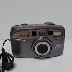 Pentax IQZoom EZY-80 35mm Camera - TESTED WORKING!!.
