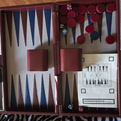 Vintage backgammon set