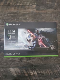 Xbox One X 1TB Star Wars Jedi Fallen Order Bundle – Original Box