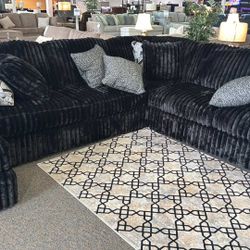 OM• $38 Initial • Brand New Midnight Madness Sectional 