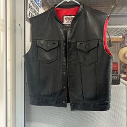 Leather Vest 