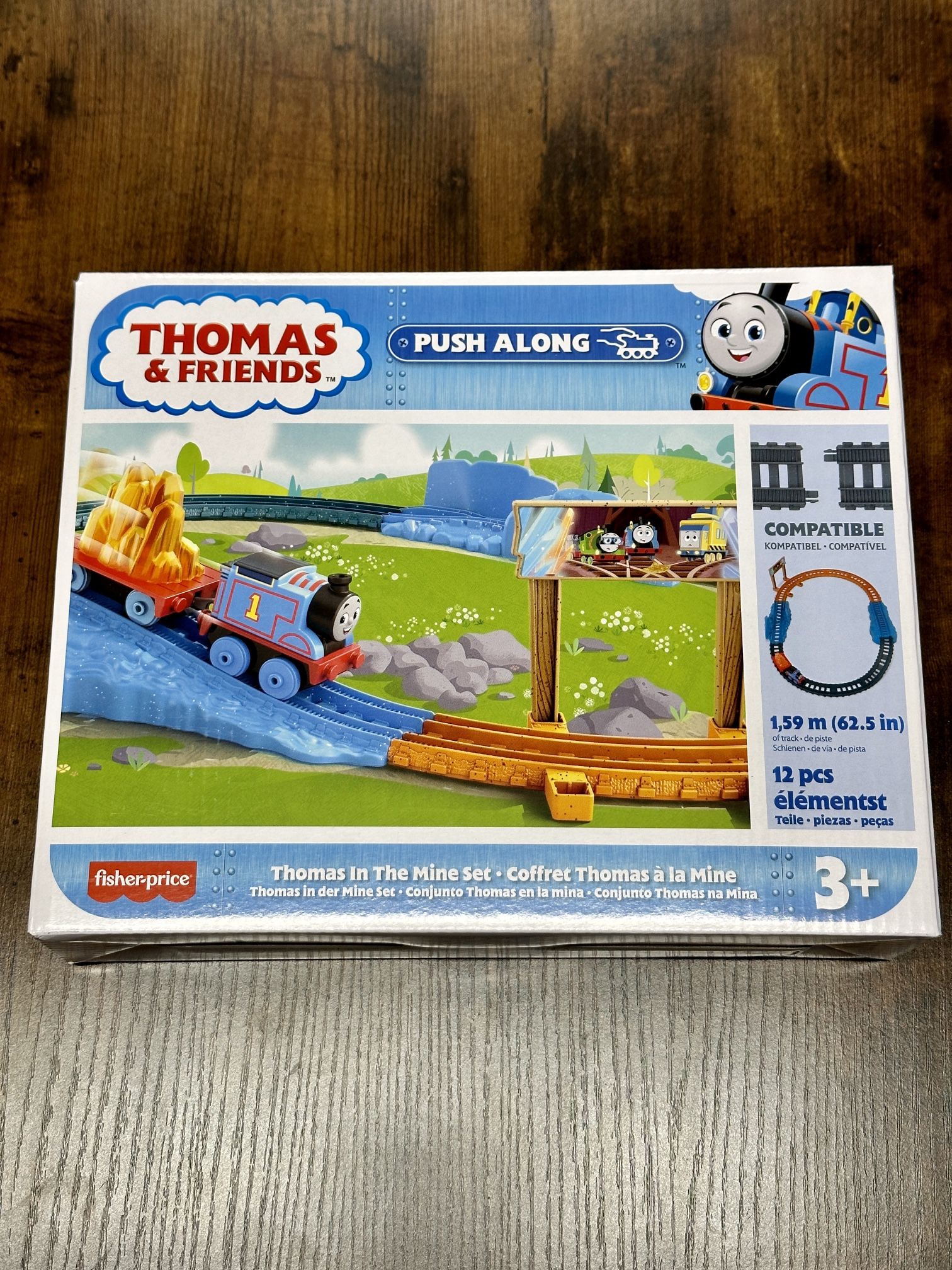 Thomas & Friends Push Along Thomas In The Mine Set Fisherprice Children's train