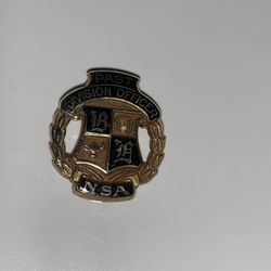 Vintage Jostens 10K Yellow Gold - NSA Past Division Officer Lapel Pin