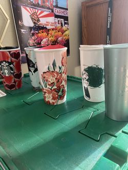 Starbucks ceramic tumblers 