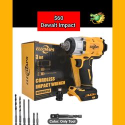 DEWALT IMPACT WRENCH DRIVER TOOLS CHARGER BATTERIES