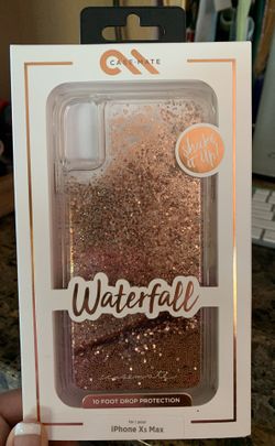 Water fall iPhone Xs Mas cease