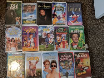 15 VHS Disney Classics