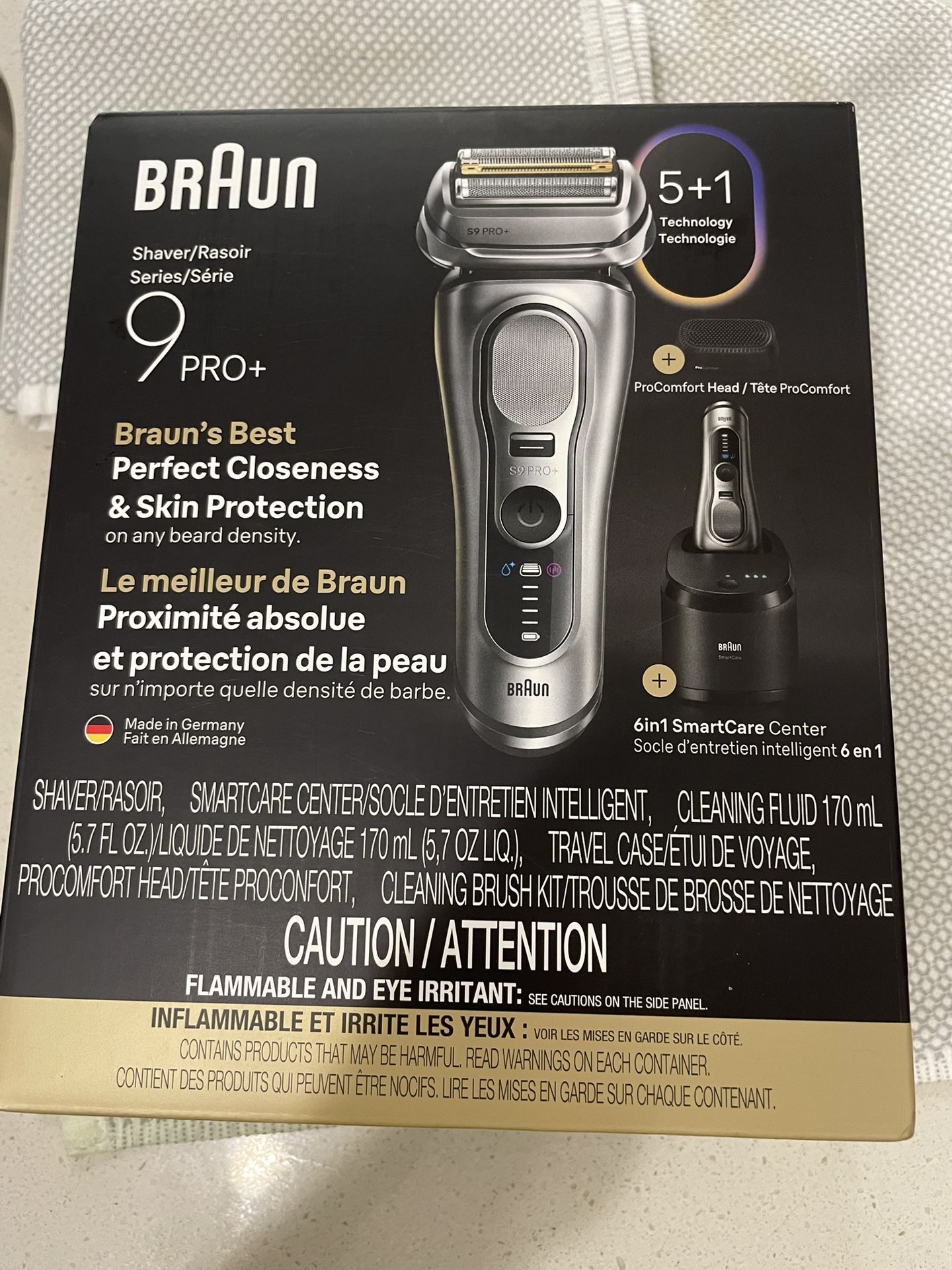 New Braun Series 9 PRO+ Electric Shaver