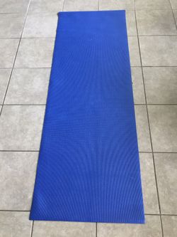 Blue Yoga Mat