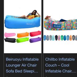 Inflatable Air Chair Lounger 
