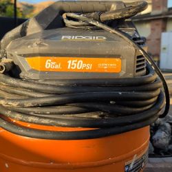 Air Compressor Ridgid 6 Gal.