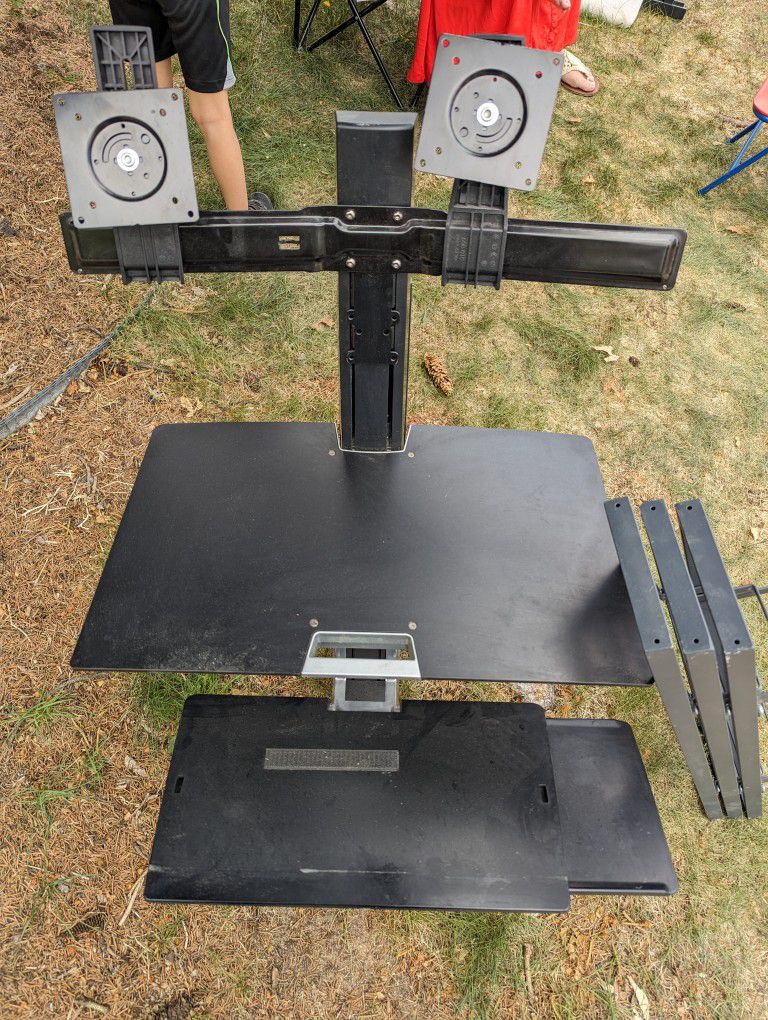 Dual Monitor Riser Stand