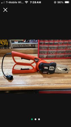 Chainsaw Like New Black & Decker Alligator