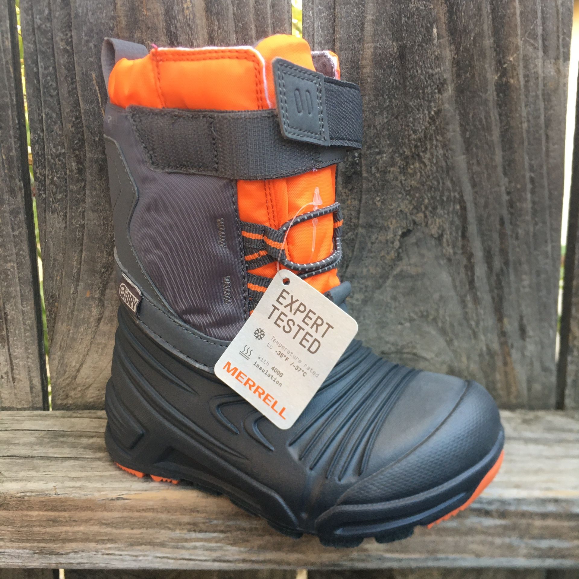 Merrell toddler boys snow quest boots Sz 7