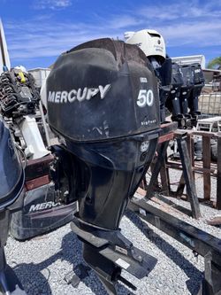 50 hp Mercury 4 stroke outboard