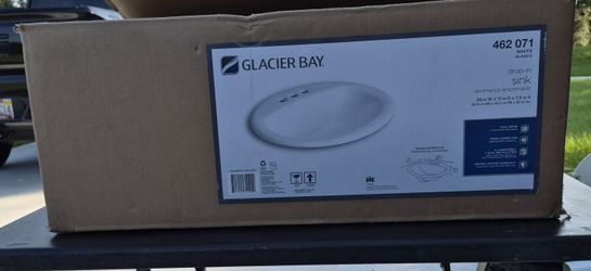 Glacier Bay Drop-In Sink