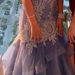 Blue Prom Dress 