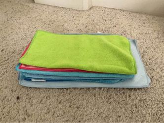 Microfiber  towels  -  $1  each