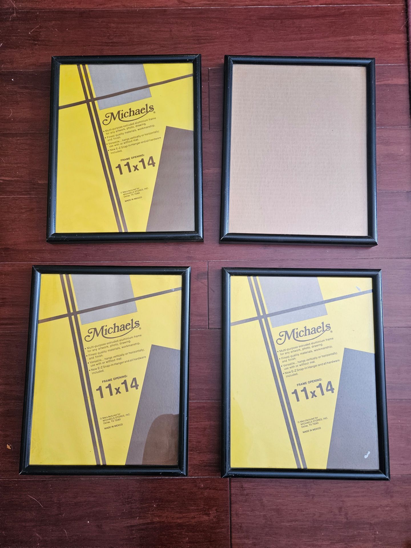 Vintage Black Wooden Photo Frames