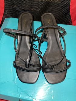 Miss Lola Heeled Sandals Size 6 
