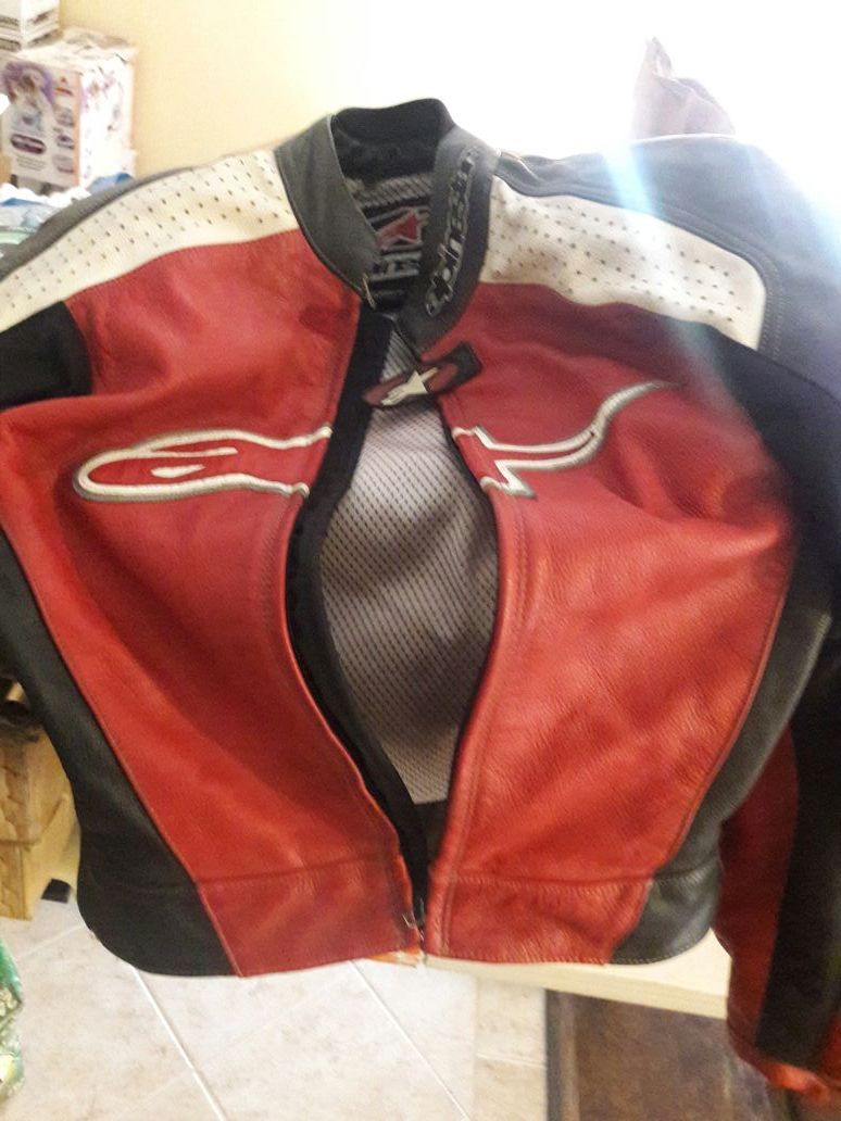 Alpine stars racing suit.