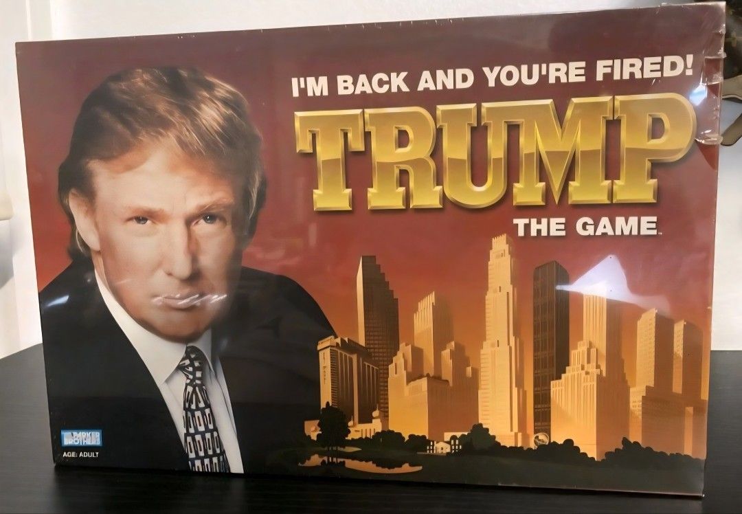 PENDING PICKUP Trump The Game 1989 Milton Bradley Factory Sealed