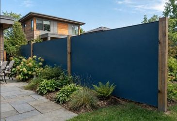 Fence Panels Wood and Resin 6ft X 12ft $200 Each
