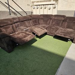 New Sectional 3 Recliners $749 