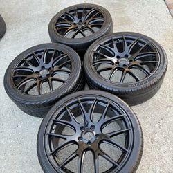 rims black rines 5x114.3 wheels Fits Infiniti M35 G35 G37 Q40 Accord Civic Mustang Lancer Altima Maxima Wrx Camry Mazda Scion Acura Lexus Kia Dodge 