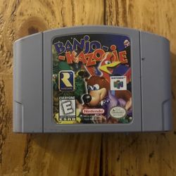 🎮 Nintendo 64 Game for Sale – Banjo-Kazooie 🎮