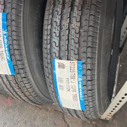 ST 225/75/15 Trailer Tires 10ply