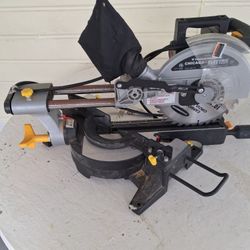 Chicago Electric 10-inch Sliding Compound Miter Saw, likely model 56776, 98199, or 61971.