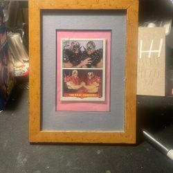 The Road Warriors Framed Card