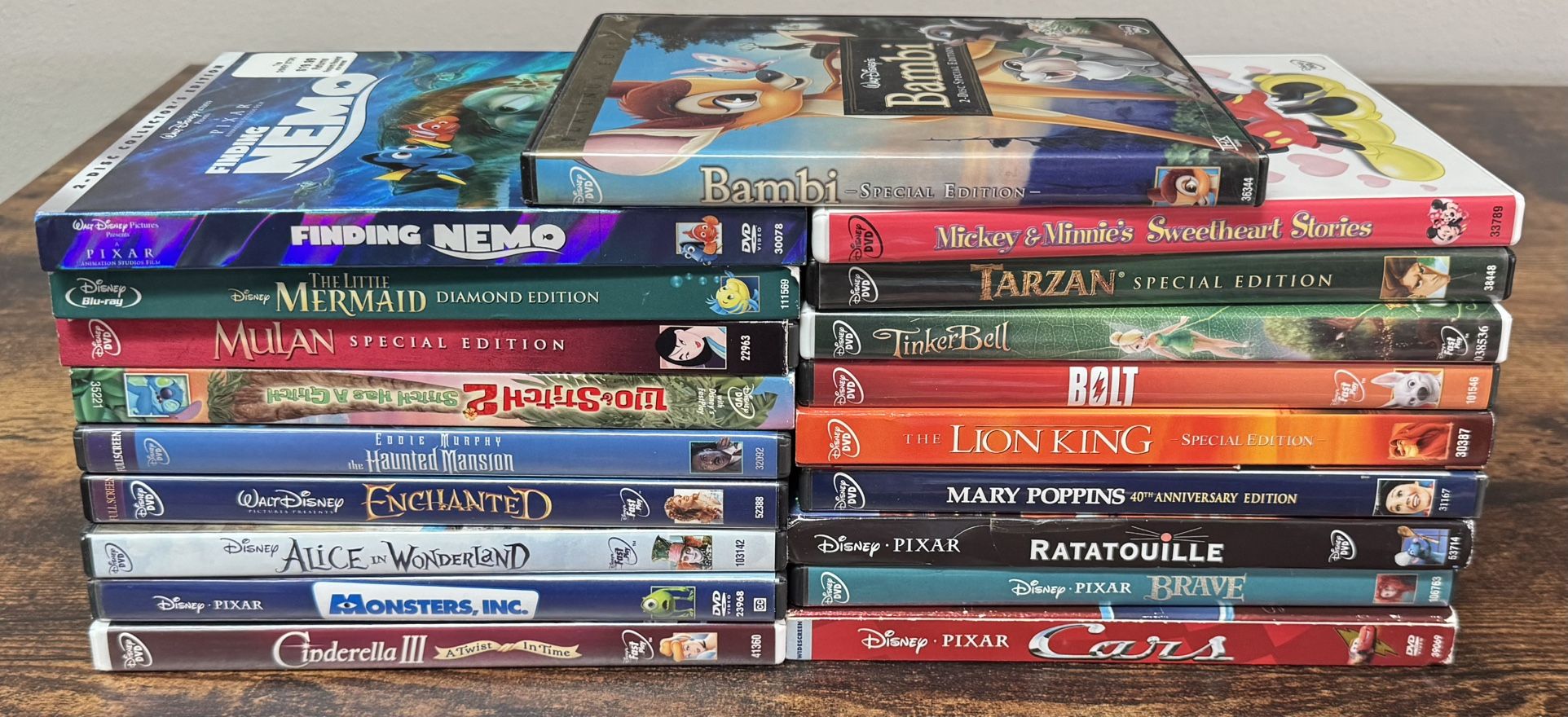 Disney DVD Lot $3 each