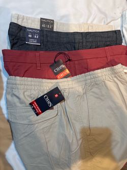 New Nautica & Chaps Men’s Shorts/Pants Bundle Size 40 XL