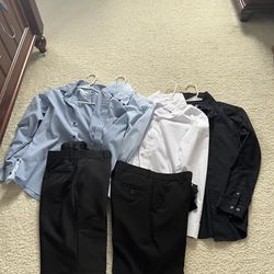 4 Calvin Klein Shirts And 2 Calvin Klein Pants