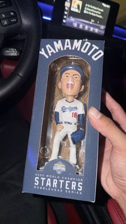 Dodgers Yoshinobu Yamamoto Starters Bobblehead 2026