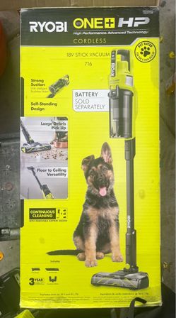 Ryobi 18V ONE+ HP Cordless Stick Vacuum