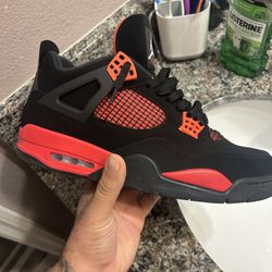 Air Jordan 4 Retro Red Thunder Size 13