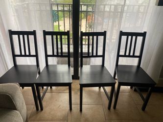 Table and 4 chairs