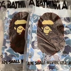 BAPE Big ABC Camo Side Shark Sweat Shorts