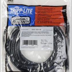 Brand New 6ft ($5) Or 25ft ($12) Tripp Lite Cat6 Lifetime Warranty And Gigabit Snagless Computer Network Cable (RJ45 M/M)
