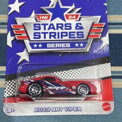 2024 Hot Wheels Stars & Stripes Series 2013 SRT Viper Dodge MOPAR SRT10 Hemi 