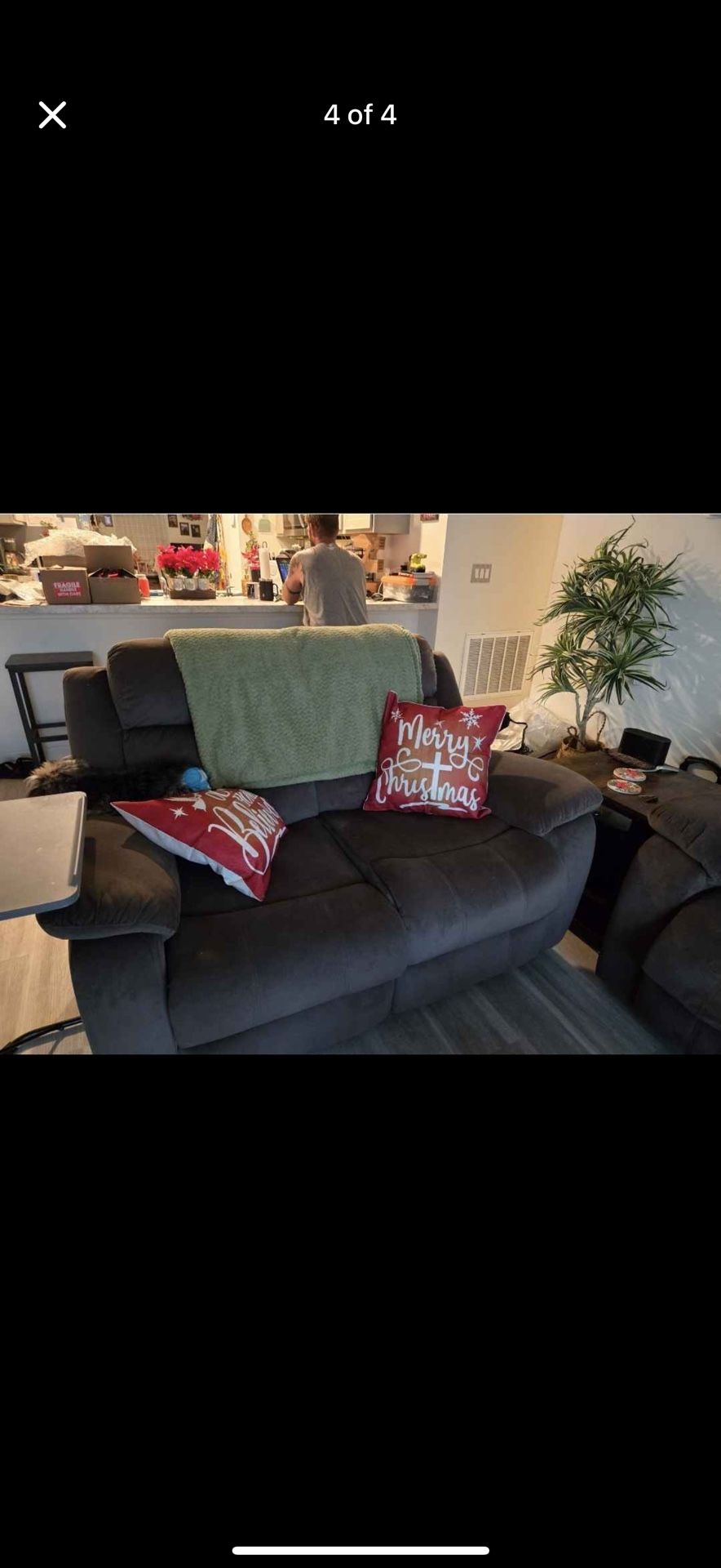 Love Seat And Couch