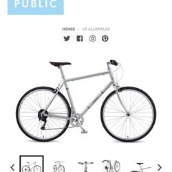 Public V9 Full Aluminum Commuter Bike 