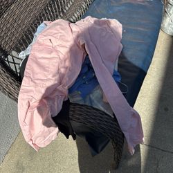 Free Girls Clothing And sleeping Bag 